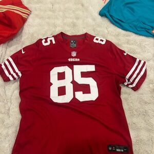 Nike kittle 49ers Red NFL Jersey